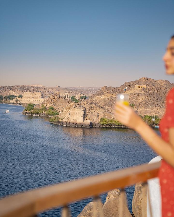 Benben By Dhara Hotels - Adults Only Асуан Екстер'єр фото View of the Nile from the Four Seasons Hotel